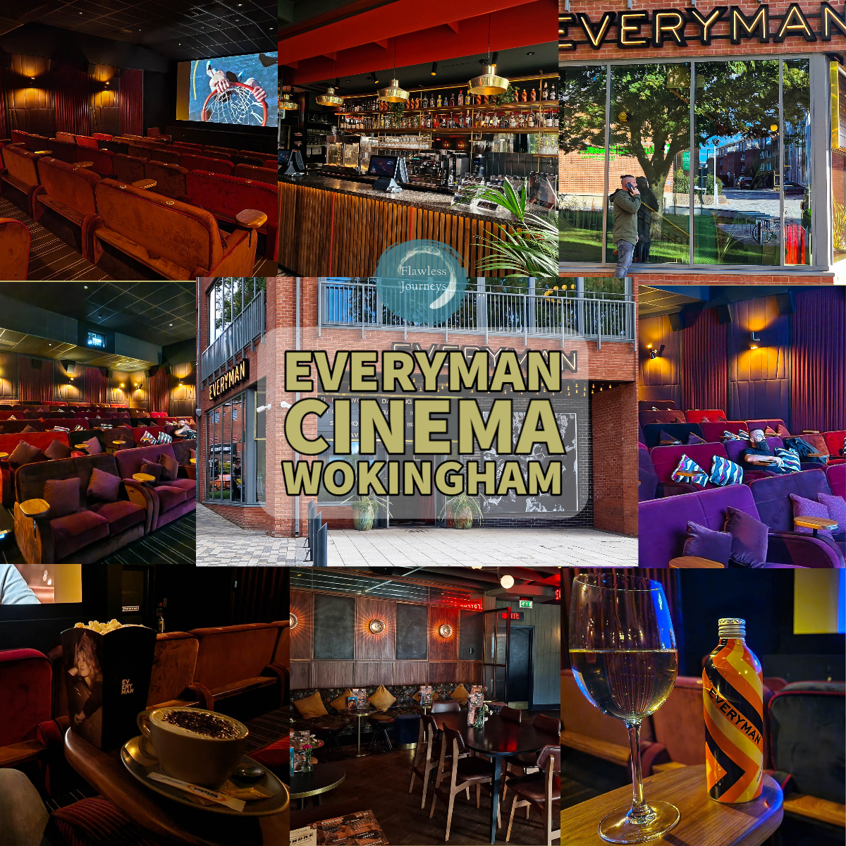 Collage pictures of Everyman Wokingham