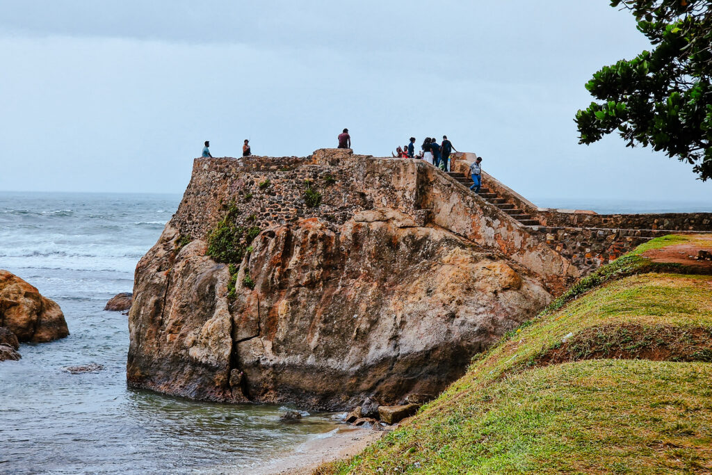 Flag Rock in Galle fort Sri Lanka
